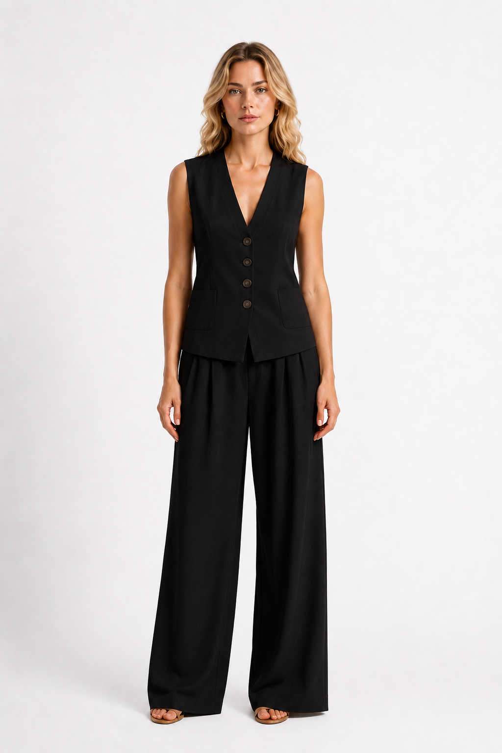 The Soft Life Linen Set — LOXVEA