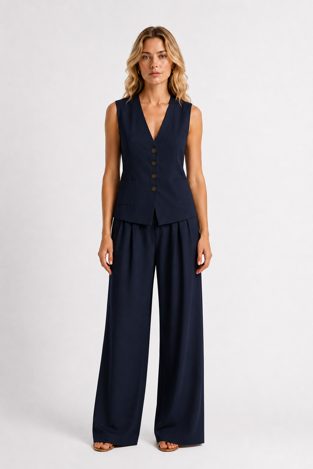 The Soft Life Linen Set — LOXVEA