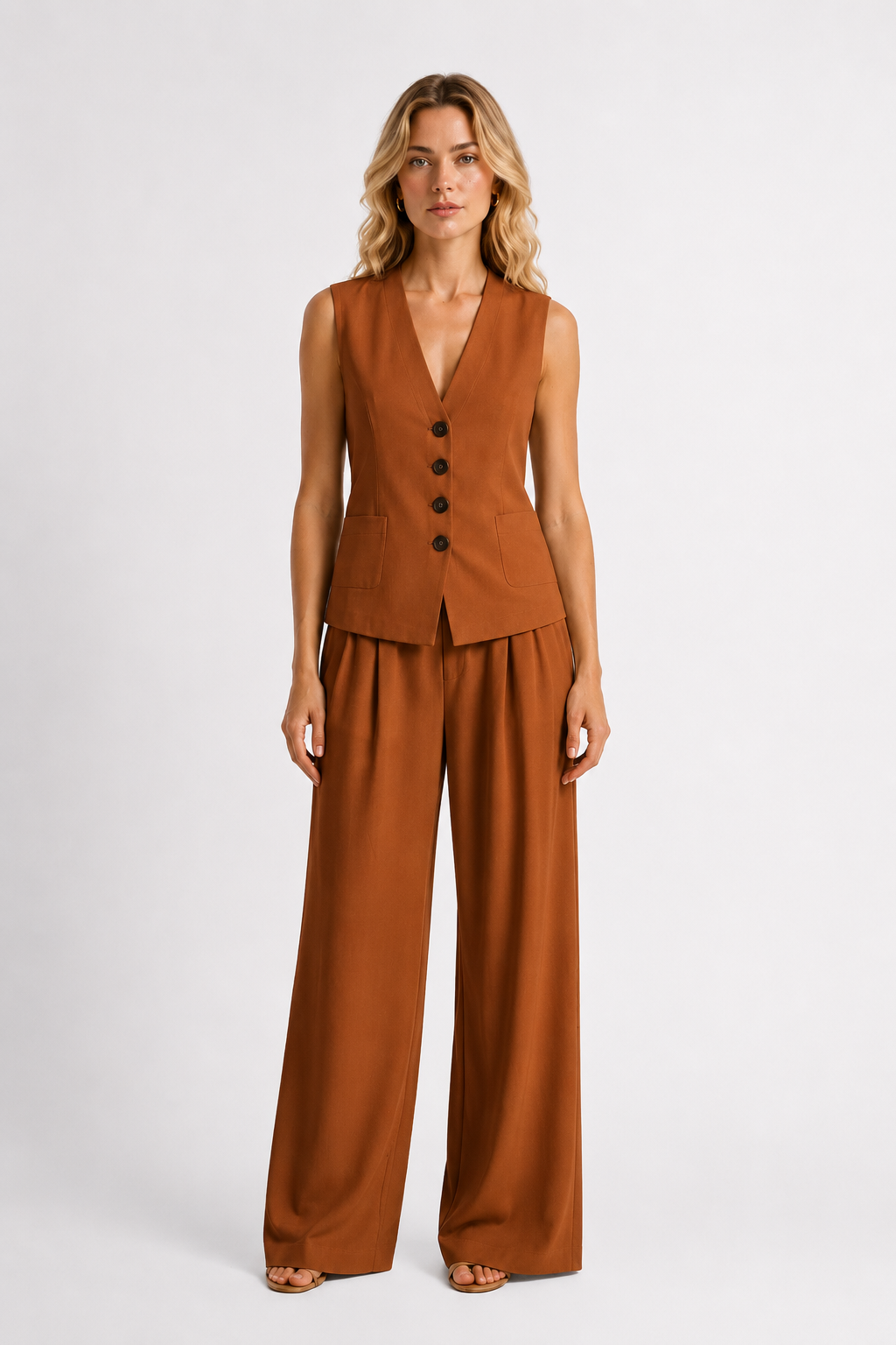 The Soft Life Linen Set — LOXVEA